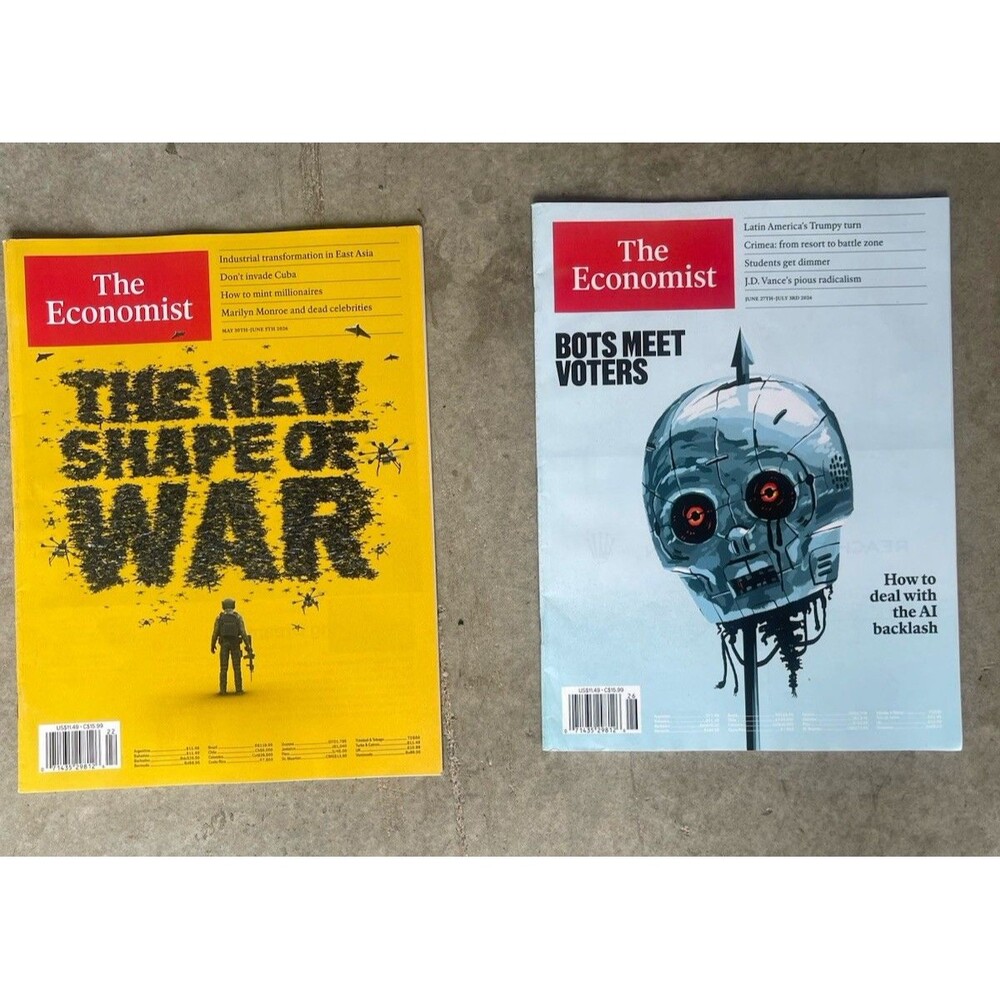 The Economist Magazine Lot 2 Bots Meet Voters Life After War 2026